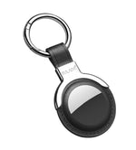 Ốp bảo vệ da SULADA có vòng móc khóa chuyển đổi cho AirTag thế hệ 2 / AirTag thế hệ 1
