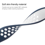 Dây đồng hồ thay thế bằng silicone lỏng hai tông màu khóa bướm, dành cho Apple Watch Series, 7 41mm / 6 & SE & 5 & 4 40mm / 3 & 2 & 1 38mm, 7 45mm / 6 & SE & 5 & 4 44mm / 3 & 2 & 1 42mm