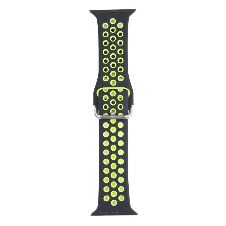 Dây đồng hồ thay thế bằng silicone khóa kim loại, dành cho Apple Watch Series, 7 41mm / 6 & SE & 5 & 4 40mm / 3 & 2 & 1 38mm, 7 45mm / 6 & SE & 5 & 4 44mm / 3 & 2 & 1 42mm