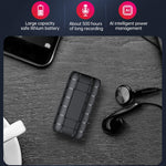 Bút ghi âm giảm tiếng ồn HD kẹp sau B800LI, hỗ trợ thẻ TF & ghi âm một phím & OTG, 8GB, 16GB, 32GB, 128GB