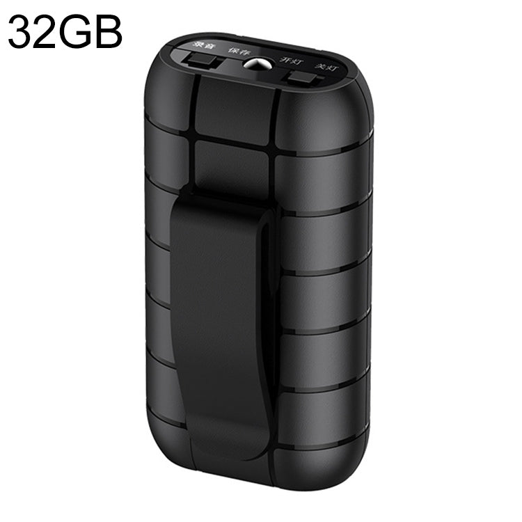 Bút ghi âm giảm tiếng ồn HD kẹp sau B800LI, hỗ trợ thẻ TF & ghi âm một phím & OTG, 8GB, 16GB, 32GB, 128GB