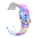 Dây đồng hồ thay thế in silicone, cho Samsung Galaxy Watch 42mm