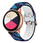 Dây đồng hồ thay thế in silicone, cho Samsung Galaxy Watch 46mm