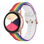 Dây đồng hồ thay thế in silicone, cho Samsung Galaxy Watch 46mm