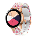 Dây đồng hồ thay thế in silicone, cho Samsung Galaxy Watch 46mm