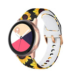 Dây đồng hồ thay thế in silicone, cho Samsung Galaxy Watch 46mm