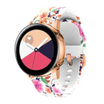Dây đồng hồ thay thế in silicone, cho Samsung Galaxy Watch 46mm