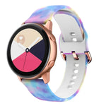 Dây đồng hồ thay thế in silicone, cho Samsung Galaxy Watch 46mm