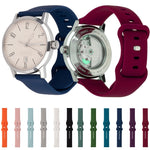 Dây đồng hồ thay thế silicone 8 khóa, dành cho Huawei Watch GT 2 Pro 46mm, Honor Magic Watch 2 42mm, Honor Magic Watch 2 46mm, Amazfit Pop