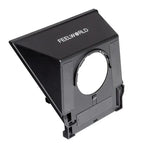 Teleprompter di động FEELWORLD TP2 với điều khiển từ xa Bluetooth và vòng chuyển đổi ống kính cho máy ảnh SLR, TP2