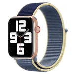 Dây Đeo Nylon Phối Màu, Cho Apple Watch Series 7 41mm / 6 & SE & 5 & 4 40mm / 3 & 2 & 1 38mm, Cho Apple Watch Series 8&7 41mm / SE 2&6&SE&5&4 40mm / 3&2&1 38mm, Cho Apple Watch Series 7 45mm / 6 & SE & 5 & 4 44mm / 3 & 2 & 1 42mm
