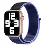 Dây Đeo Nylon Phối Màu, Cho Apple Watch Series 7 41mm / 6 & SE & 5 & 4 40mm / 3 & 2 & 1 38mm, Cho Apple Watch Series 8&7 41mm / SE 2&6&SE&5&4 40mm / 3&2&1 38mm, Cho Apple Watch Series 7 45mm / 6 & SE & 5 & 4 44mm / 3 & 2 & 1 42mm