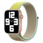 Dây Đeo Nylon Phối Màu, Cho Apple Watch Series 7 41mm / 6 & SE & 5 & 4 40mm / 3 & 2 & 1 38mm, Cho Apple Watch Series 8&7 41mm / SE 2&6&SE&5&4 40mm / 3&2&1 38mm, Cho Apple Watch Series 7 45mm / 6 & SE & 5 & 4 44mm / 3 & 2 & 1 42mm