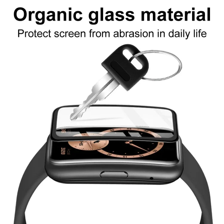 IMAK Plexiglass HD Watch Protective Film, For Huawei Watch Fit, For Huawei Band 6, For Huawei Band B6, For Huawei Watch 3 46mm, For Huawei Watch 3 Pro 48mm, For Huawei Watch GT 2 Pro Porsche Ver, For Huawei Watch GT 2 Pro Sport Ver / Fashion Ver / ECG ...