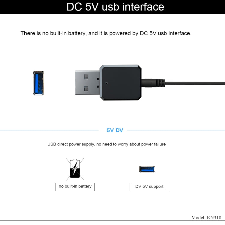 Bộ chuyển đổi USB Bluetooth 5.1 KN318, KN318