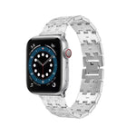 Dây đồng hồ thay thế bằng thép không gỉ dệt, dành cho Apple Watch Series, 7 41mm / 6 & SE & 5 & 4 40mm / 3 & 2 & 1 38mm, 7 45mm / 6 & SE & 5 & 4 44mm / 3 & 2 & 1 42mm
