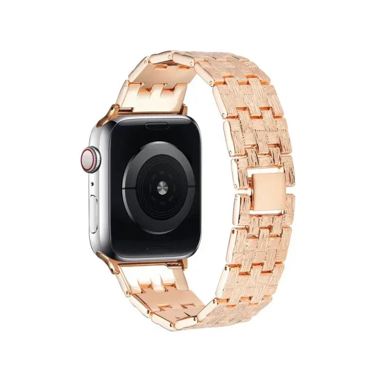 Dây đồng hồ thay thế bằng thép không gỉ dệt, dành cho Apple Watch Series, 7 41mm / 6 & SE & 5 & 4 40mm / 3 & 2 & 1 38mm, 7 45mm / 6 & SE & 5 & 4 44mm / 3 & 2 & 1 42mm
