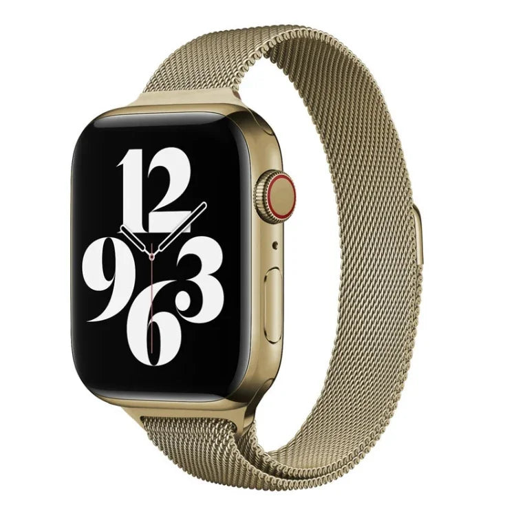 Dây đồng hồ thay thế Milan Loopback cho vòng eo nhỏ, dành cho Apple Watch Series, 7 41mm / 6 & SE & 5 & 4 40mm / 3 & 2 & 1 38mm, 7 45mm / 6 & SE & 5 & 4 44mm / 3 & 2 & 1 42mm
