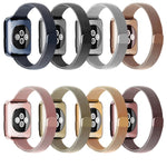 Dây đồng hồ thay thế Milan Loopback cho vòng eo nhỏ, dành cho Apple Watch Series, 7 41mm / 6 & SE & 5 & 4 40mm / 3 & 2 & 1 38mm, 7 45mm / 6 & SE & 5 & 4 44mm / 3 & 2 & 1 42mm