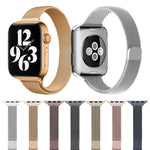 Dây đồng hồ thay thế Milan Loopback cho vòng eo nhỏ, dành cho Apple Watch Series, 7 41mm / 6 & SE & 5 & 4 40mm / 3 & 2 & 1 38mm, 7 45mm / 6 & SE & 5 & 4 44mm / 3 & 2 & 1 42mm