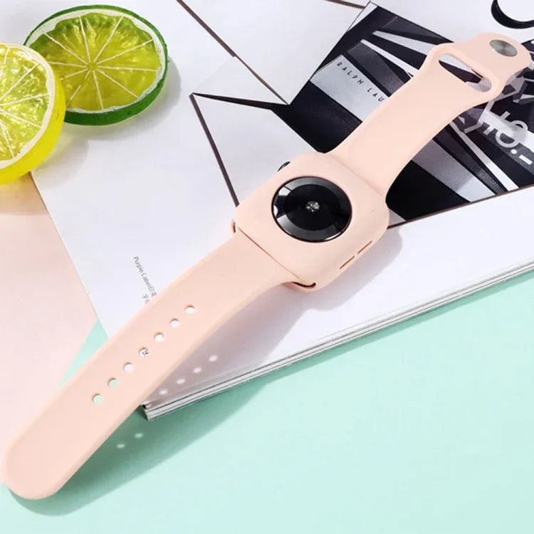 Bộ dây đồng hồ thay thế silicone + ốp bảo vệ đồng hồ, dành cho Apple Watch Series 3 & 2 & 1 38mm, Apple Watch Series 3 & 2 & 1 42mm