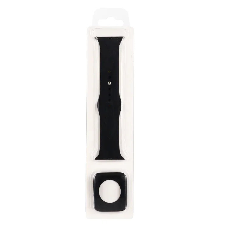 Bộ dây đồng hồ thay thế silicone + ốp bảo vệ đồng hồ, dành cho Apple Watch Series 3 & 2 & 1 38mm, Apple Watch Series 3 & 2 & 1 42mm