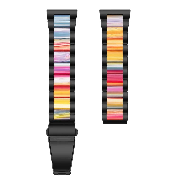 Dây đeo thay thế ba hạt thép + nhựa, Dùng cho đồng hồ thông minh Samsung 20mm, Dùng cho đồng hồ thông minh Samsung 22mm