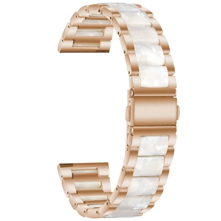Dây đeo thay thế ba hạt thép + nhựa, Dùng cho đồng hồ thông minh Samsung 20mm, Dùng cho đồng hồ thông minh Samsung 22mm