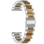 Dây đeo thay thế ba hạt thép + nhựa, Dùng cho đồng hồ thông minh Samsung 20mm, Dùng cho đồng hồ thông minh Samsung 22mm