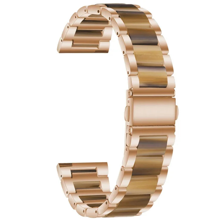 Dây đeo thay thế ba hạt thép + nhựa, Dùng cho đồng hồ thông minh Samsung 20mm, Dùng cho đồng hồ thông minh Samsung 22mm