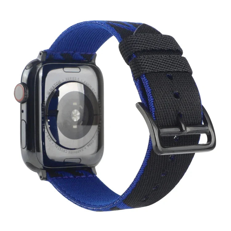Dây đồng hồ thay thế vòng đơn nylon cho Apple Watch Series, 7 41mm / 6 & SE & 5 & 4 40mm / 3 & 2 & 1 38mm, 7 45mm / 6 & SE & 5 & 4 44mm / 3 & 2 & 1 42mm