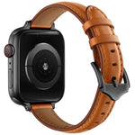 Dây đồng hồ thay thế da phong cách doanh nhân cho Apple Watch Series, 7 41mm / 6 & SE & 5 & 4 40mm / 3 & 2 & 1 38mm, 7 45mm / 6 & SE & 5 & 4 44mm / 3 & 2 & 1 42mm