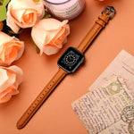 Dây đồng hồ thay thế da phong cách doanh nhân cho Apple Watch Series, 7 41mm / 6 & SE & 5 & 4 40mm / 3 & 2 & 1 38mm, 7 45mm / 6 & SE & 5 & 4 44mm / 3 & 2 & 1 42mm