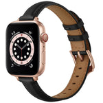 Dây đồng hồ thay thế da phong cách doanh nhân cho Apple Watch Series, 7 41mm / 6 & SE & 5 & 4 40mm / 3 & 2 & 1 38mm, 7 45mm / 6 & SE & 5 & 4 44mm / 3 & 2 & 1 42mm