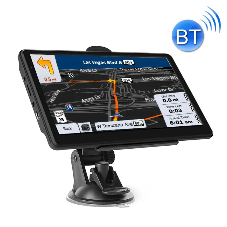 Điều hướng GPS ô tô X20 màn hình cảm ứng điện dung 7 inch 8G+256M, hình ảnh lùi Bluetooth, bản đồ châu Âu, Úc, Đông Nam Á, Bắc Mỹ, Trung Đông, Nam Mỹ, châu Phi