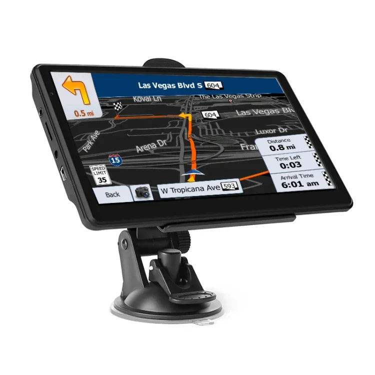 Điều hướng GPS ô tô 7 inch màn hình cảm ứng điện dung 8G+256M cấu hình cao, bản đồ châu Âu, Úc, Đông Nam Á, Bắc Mỹ, Trung Đông, Nam Mỹ, châu Phi