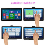 Máy định vị GPS ô tô 7 inch màn hình cảm ứng 8G+256M cấu hình cao, Thông số kỹ thuật: Bản đồ Nga + Belarus + Ukraine, Bản đồ Nga + Belarus + Ukraine
