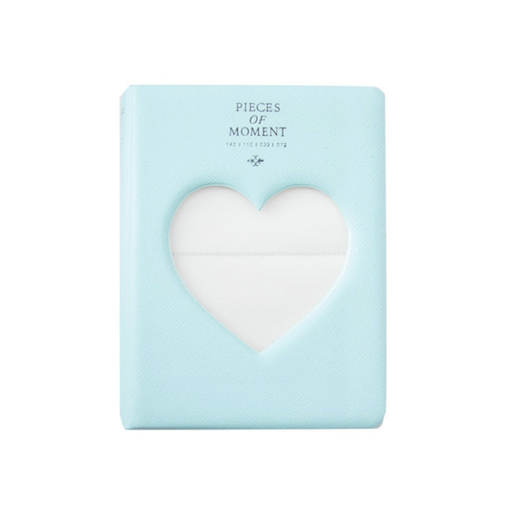 Hollow Heart 64 Pockets Photo Book Album Name Card Holder for Fujifilm Instax Mini 8 /7s /70 /25 /50s /90, Hollow Heart 64 Pockets Sky Blue, Hollow Heart 64 Pockets Light Mint, Hollow Heart 64 Pockets Pink, Hollow Heart 64 Pockets Light Purple