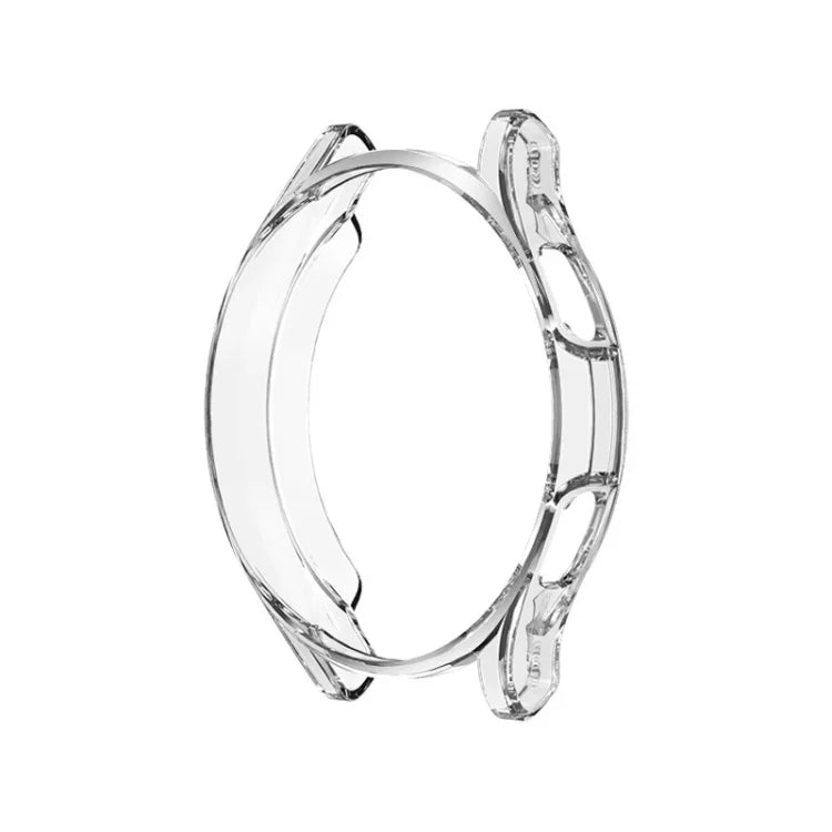Ốp bảo vệ TPU mạ điện rỗng nửa bao, cho Samsung Galaxy Watch4 Classic 42mm, cho Samsung Galaxy Watch4 Classic 46mm