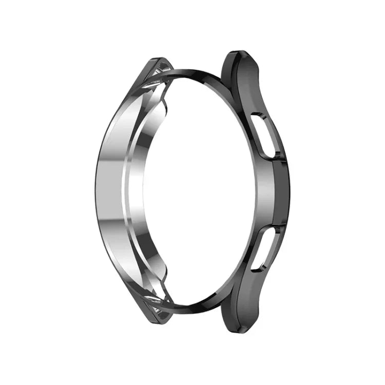 Ốp bảo vệ TPU mạ điện rỗng nửa bao, cho Samsung Galaxy Watch4 Classic 42mm, cho Samsung Galaxy Watch4 Classic 46mm