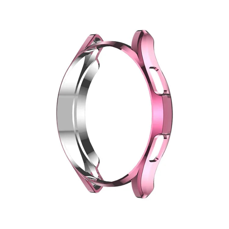 Ốp bảo vệ TPU mạ điện rỗng nửa bao, cho Samsung Galaxy Watch4 Classic 42mm, cho Samsung Galaxy Watch4 Classic 46mm