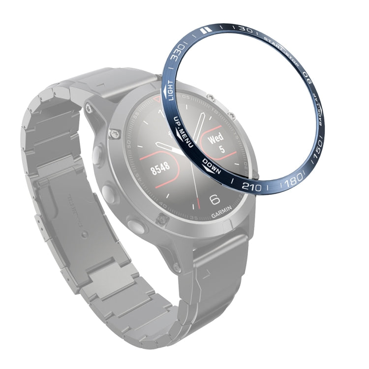 Smart Watch Steel Bezel Ring, B Version, For Garmin Fenix 3/3 HR, For Garmin Fenix 5X/5X Plus, For Garmin Fenix 5, For Garmin Fenix 6/6 Pro/ 6 Sapphire