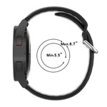 Dây đồng hồ thay thế silicone hai màu, cho Samsung Galaxy Watch4 40mm, cho Samsung Galaxy Watch4 44mm, cho Samsung Galaxy Watch4 Classic 42mm