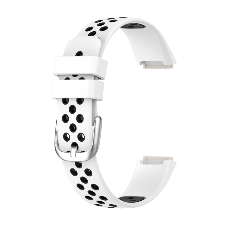 Two-color Silicone Replacement Strap Watchband, For Fitbit Luxe