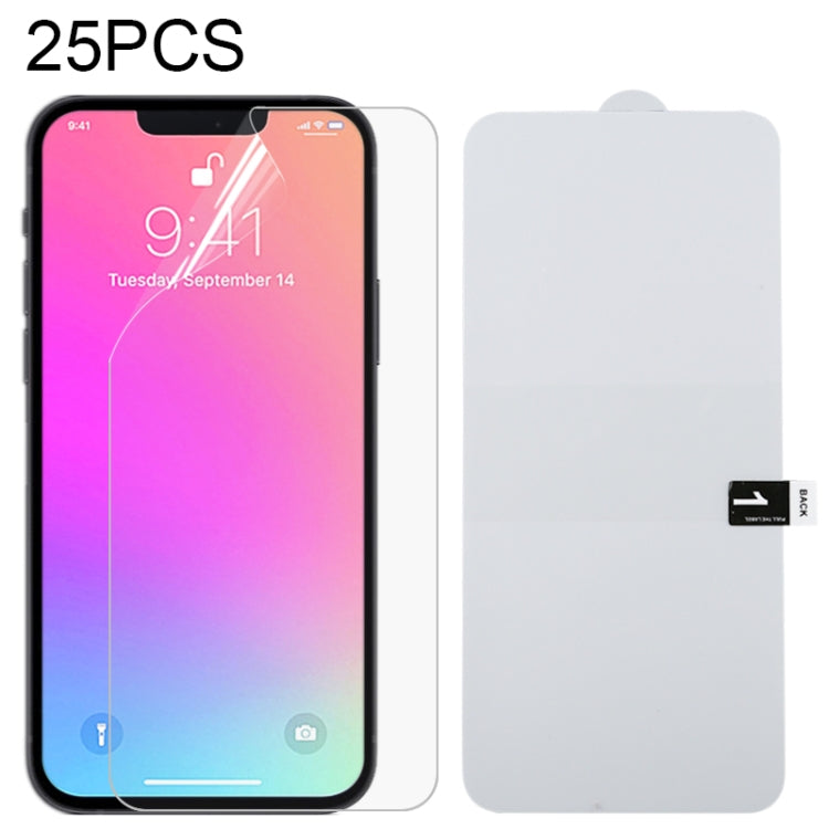 25 cái miếng dán Hydrogel chống nổ bảo vệ toàn màn hình cho iPhone 16e / 13 / 13 Pro / 14, cho iPhone 13 Pro Max (25 cái), cho iPhone 16e / 13 / 13 Pro (25 cái), cho iPhone 13 mini (25 cái)