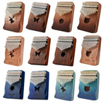 Đàn Kalimba 17 nốt gỗ keo