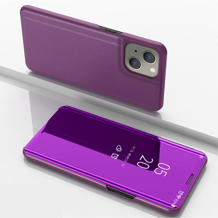 Plated Mirror Horizontal Flip Leather Case with Holder, For iPhone 13 mini, For iPhone 13, For iPhone 13 Pro, For iPhone 13 Pro Max, For OnePlus Nord 2 5G, For OnePlus N200 5G