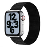 Dây đồng hồ thay thế nylon một vòng, kích thước: S 135mm cho Apple Watch Series 6 & SE & 5 & 4 40mm / 3 & 2 & 1 38mm, S 135mm 40mm / 38mm