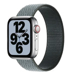 Dây đồng hồ thay thế nylon một vòng, kích thước: S 135mm cho Apple Watch Series 6 & SE & 5 & 4 40mm / 3 & 2 & 1 38mm, S 135mm 40mm / 38mm