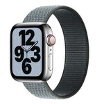 Dây đồng hồ thay thế nylon một vòng, kích thước: S 135mm cho Apple Watch Series 6 & SE & 5 & 4 40mm / 3 & 2 & 1 38mm, S 135mm 40mm / 38mm